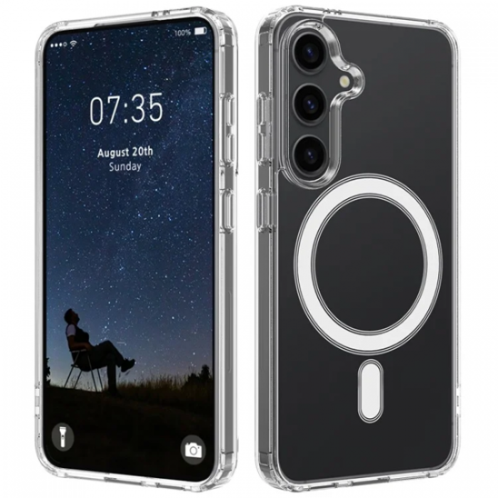 OEM - Galaxy A16 4G Mobilskal MagSafe Anti Shock 1.5 mm - Transparent