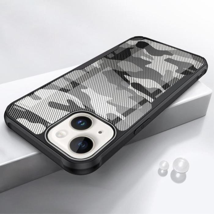 Rzants - Rzants iPhone 14 Skal Camouflage - Svart