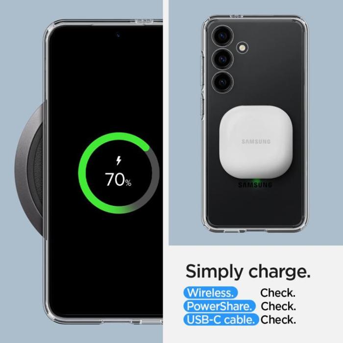Spigen - Spigen Galaxy S24 Plus Mobilskal Ultra Hybrid - Matte Svart