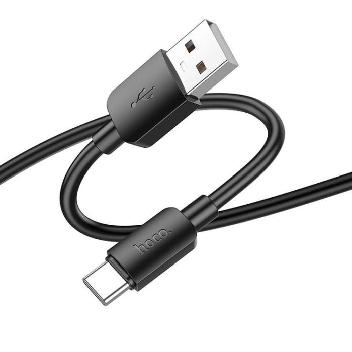 Hoco - Hoco USB-C till USB-A kabel 1m 100W - Svart