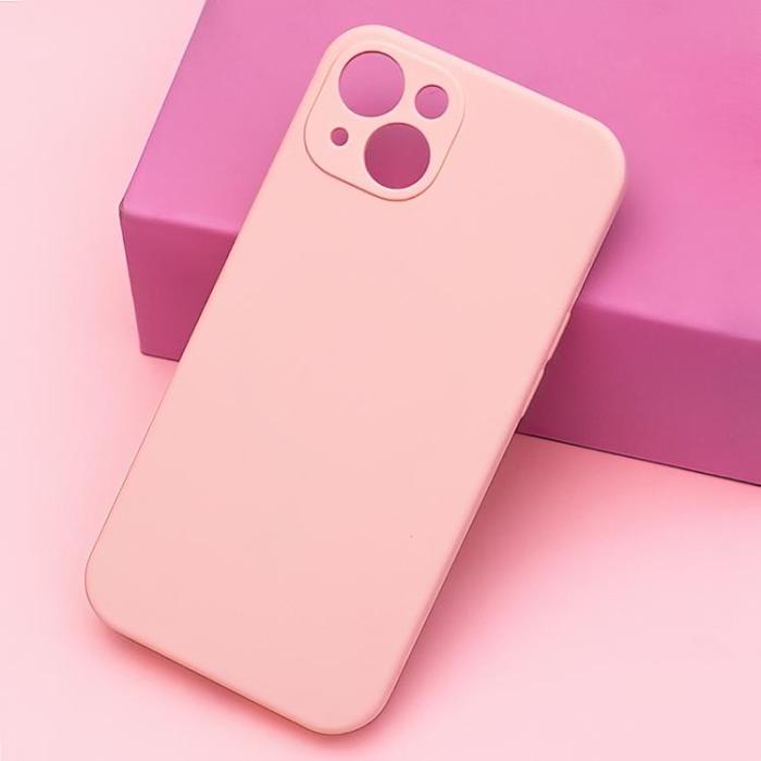 OEM - iPhone 14 Mobilskal MagSafe Invisible - Pastellrosa