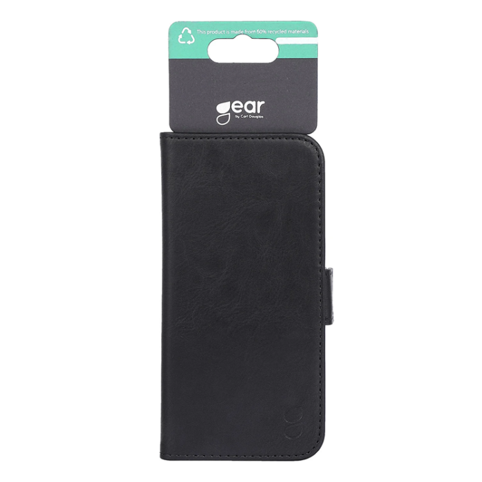 GEAR - Gear Galaxy S25 Edge Plånboksfodral 3 Kortfack Återvunnen - Svart