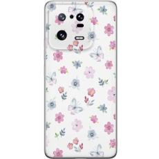 iSecrets - Mobilskal till Xiaomi 13 Pro med Blommor och fj&auml;rillar