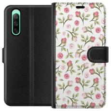 iSecrets - Pl&aring;nboksfodral till Sony Xperia 10 IV med Blommigt