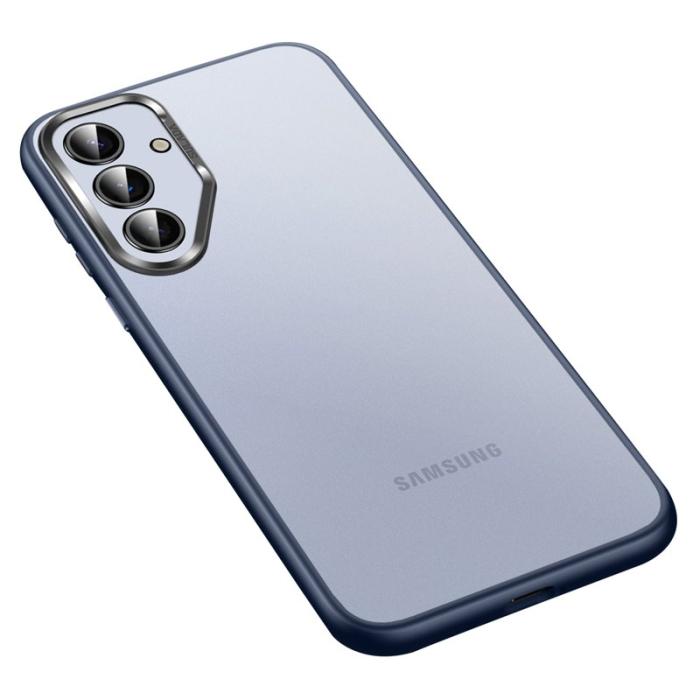 SULADA - SULADA Mobilskal till Galaxy S25 PC+TPU Stöttålig Matt Blå