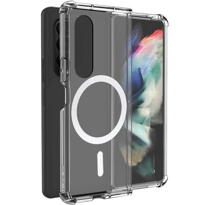 Boom of Sweden - BOOM Galaxy Z Fold 4 Skal Magsafe Shockproof - Clear