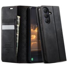 Caseme - CaseMe Pl&aring;nboksfodral f&ouml;r Samsung Galaxy S26 Konstl&auml;der RFID - Svart