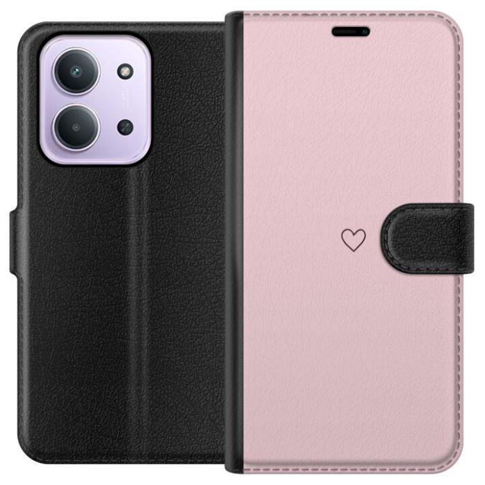 iSecrets - Plånboksfodral till Xiaomi Redmi 15C med Litet Hjärta