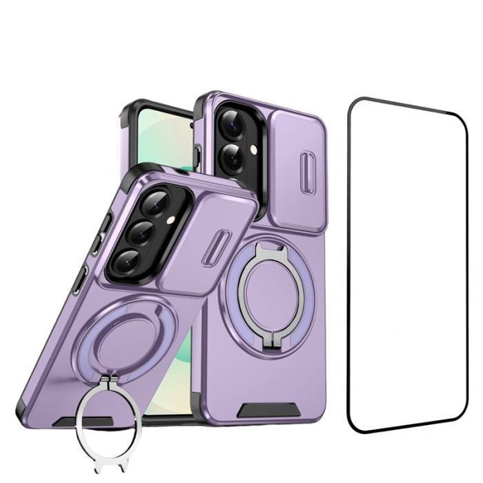 OEM - Mobilskal för Samsung Galaxy S26 Plus Magnetiskt TPU + PC - Lila