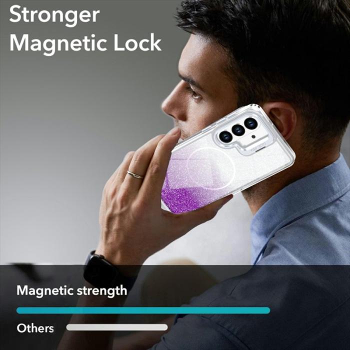 OEM - Mobilskal för Samsung Galaxy S26 Plus Magnetiskt TPU PC - Lila