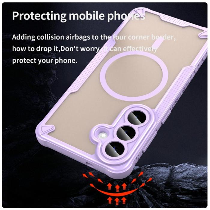 OEM - Mobilskal för Samsung Galaxy S26 Plus Magnetiskt TPU + PC - Lila