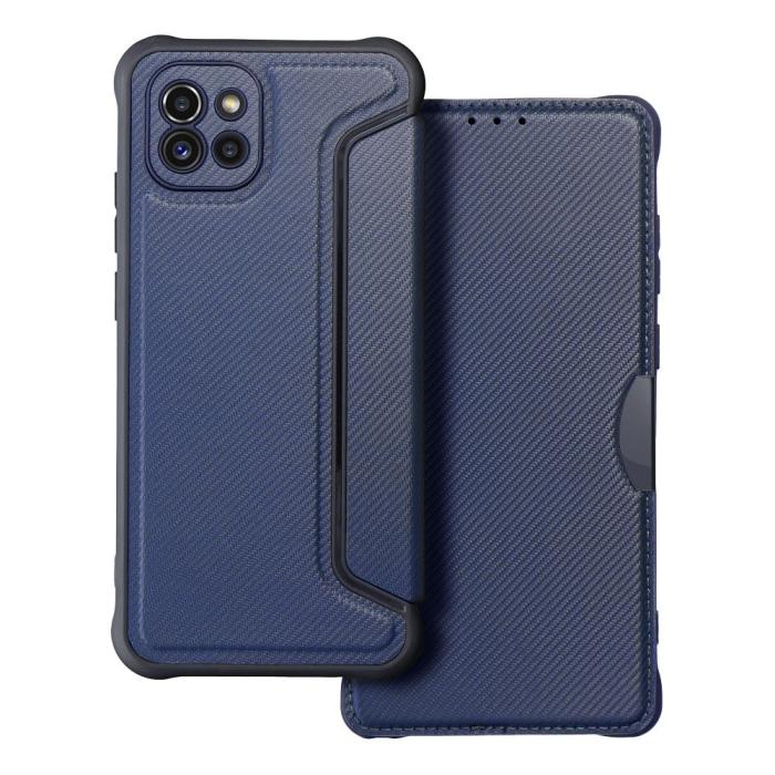 UTGATT - PIANO fodral för Samsung A03 blå