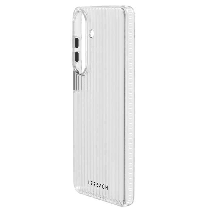 LeReach - LeReach Mobilskal för Samsung Galaxy S26 Flödande rutmönster PC - Vit