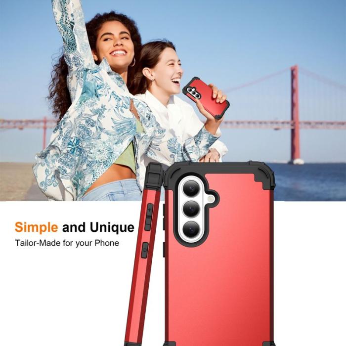 OEM - Mobilskal för Samsung Galaxy S26 Stöttålig PC + TPU - Röd