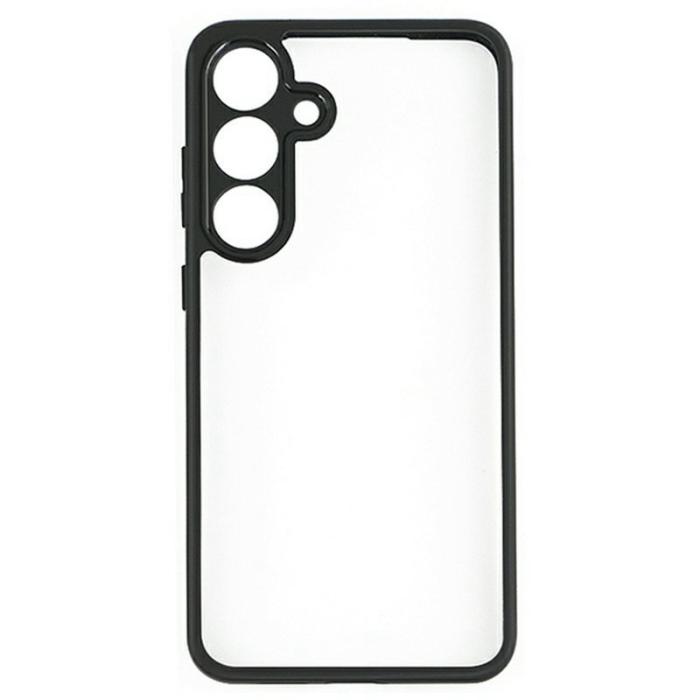 OEM - Mobilskal för Samsung Galaxy S26 Stöttålig PC + TPU - Svart+Transparent