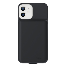 A-One Brand - iPhone 12 Mini Batteriskal 6800mAh - Svart