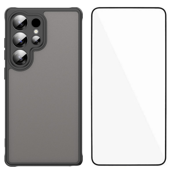 WANLONFENG - WANLONFENG Galaxy S25 Ultra Mobilskal FD Series Skin - Svart