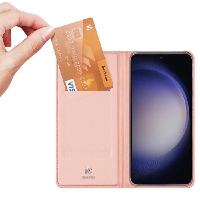 Dux Ducis - Dux Ducis Galaxy S24 Plus Plånboksfodral Skin Pro med Flap - Rosa