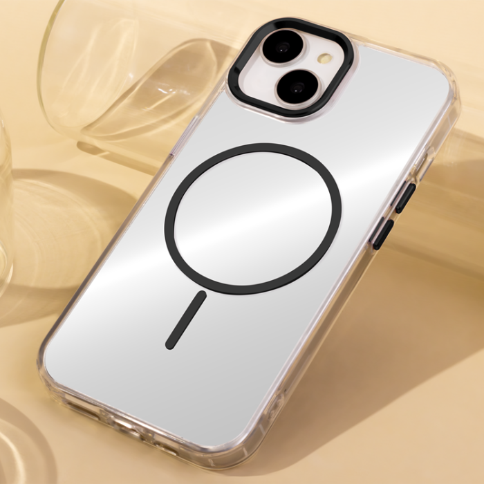 OEM - iPhone 16 Pro Max Mobilskal MagSafe Clear Thin - Svart