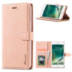 FORWENW - FORWENW F1 Series Pl&aring;nboksfodral f&ouml;r iPhone 7/8/SE - Konstl&auml;der - Ros&eacute;guld