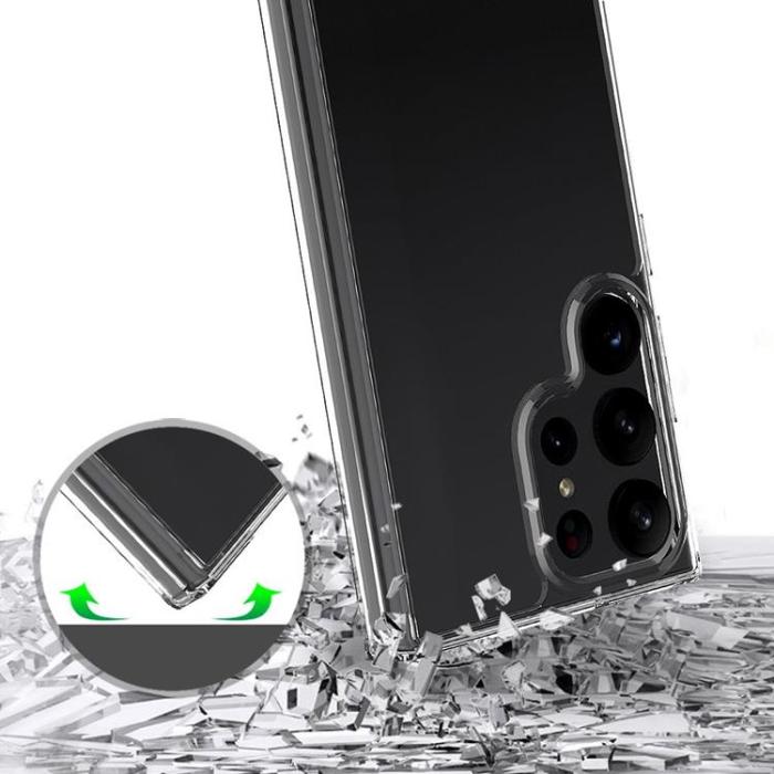 UTGATT - Tech-Protect Galaxy S23 Ultra Flexair Hybrid - Transparent