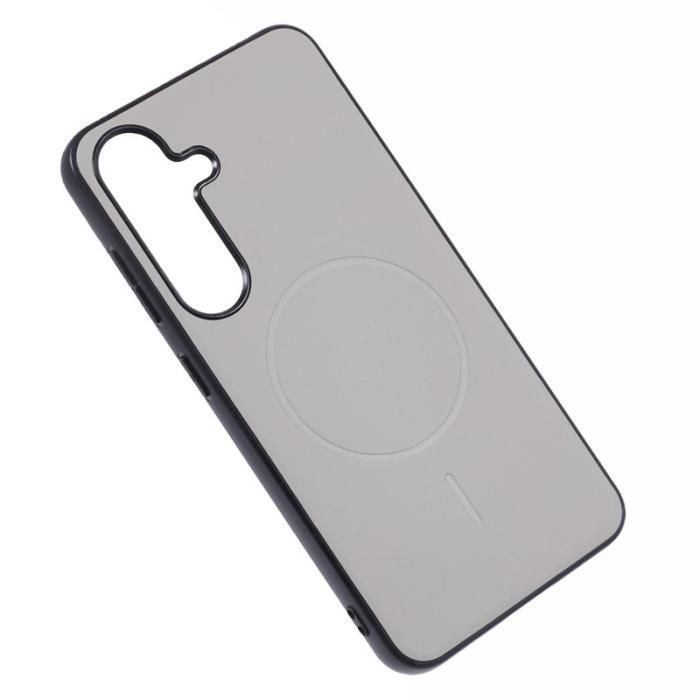 X-Level - X-LEVEL Mobilskal till Samsung Galaxy S25 MagSafe PC TPU PU Grå