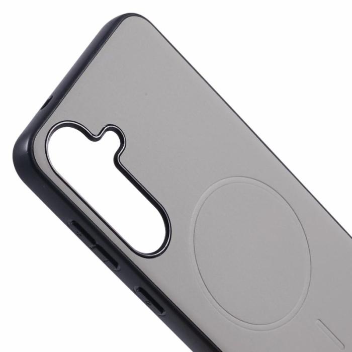 X-Level - X-LEVEL Mobilskal till Samsung Galaxy S25 MagSafe PC TPU PU Grå