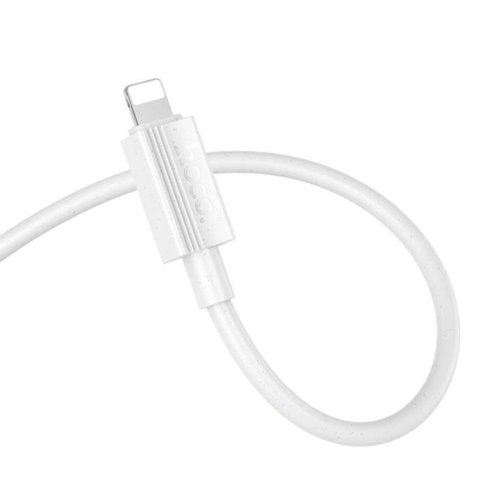 Hoco - HOCO USB-A till Lightning Kabel 2.4A X107 1 m Vit