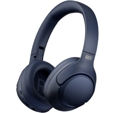 QCY - QCY Tr&aring;dl&ouml;s H&ouml;rlurar On-Ear H3 med Hi-Res Audio - Bl&aring;