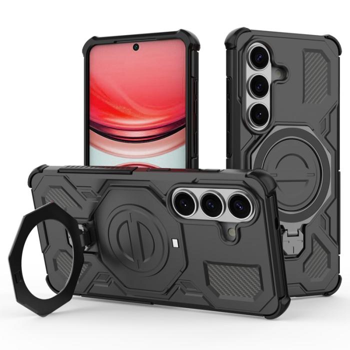 OEM - Mobilskal till Samsung Galaxy S26/S26 Pro Shockproof PC + TPU - Svart