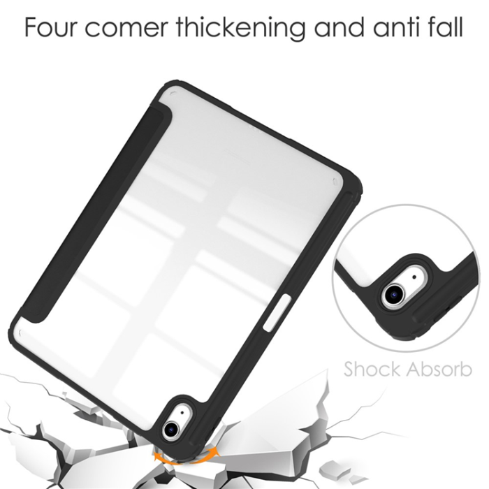 A-One Brand - iPad 10.9 (2022) Fodral Shockproof - Svart
