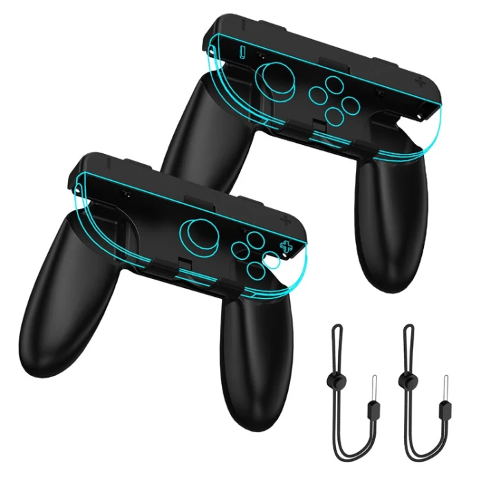 JYS - JYS 2st Nintendo Switch 2 Joy-Con Grip Set Handhållen Gamepad
