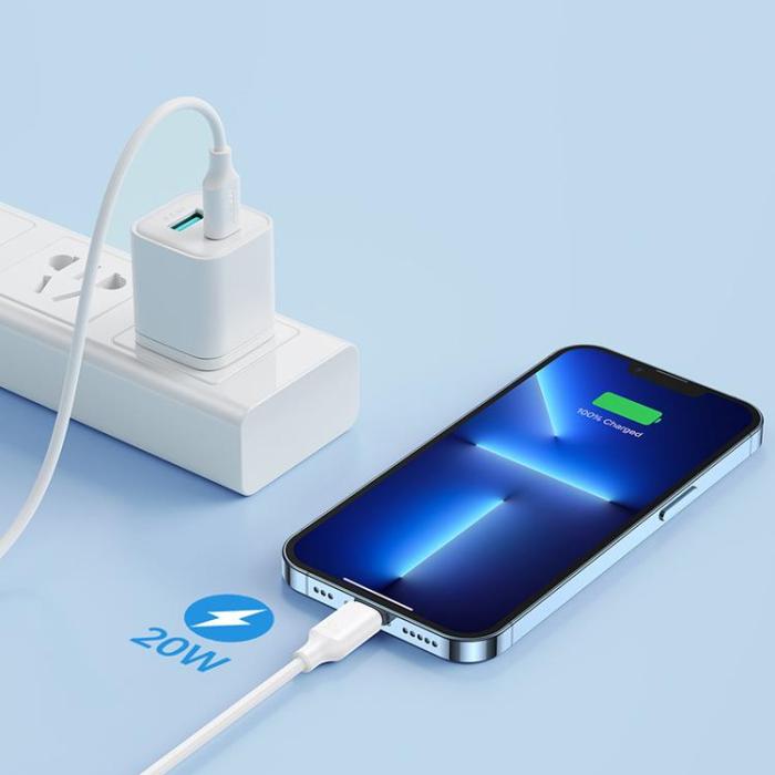 UTGATT1 - Joyroom USB-C Till Lightning Kabel 480Mb/S 20W 1m - Svart