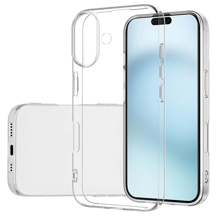iPhone 16 Mobilskal Ultra Slim 0.5mm - Transparent | 2353 | AlltMobil