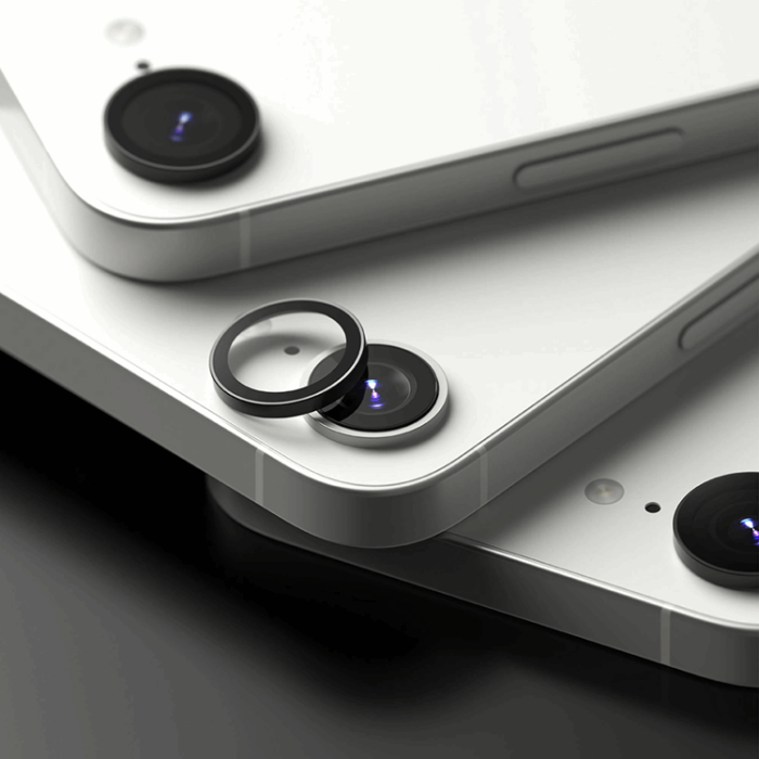 Ringke - [2-Pack] Ringke iPhone 16e Härdat Glas Kameraskydd Ram