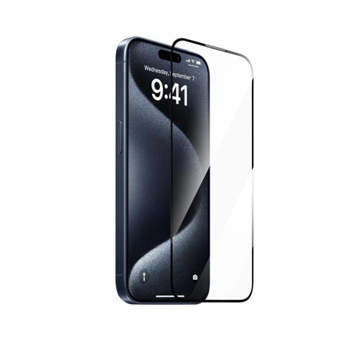 WIWU - WIWU iPhone 16 Pro Härdat Glas Skärmskydd