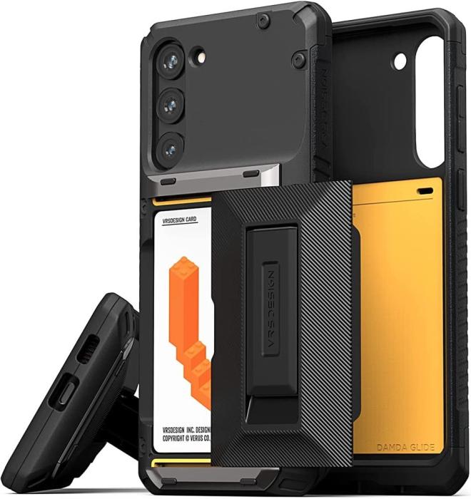 VERUS - VRS DESIGN Damda Glide Hybrid Skal Galaxy S23 Plus - Svart