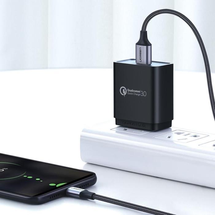 Ugreen - Ugreen Micro USB Kabel 1m - Grå