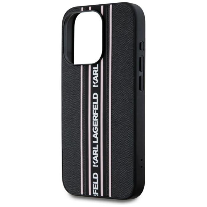 KARL LAGERFELD - Karl Lagerfeld iPhone 15 Pro Max Mobilskal Athleisure Stripes Cord