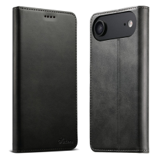 SUTENI - SUTENI iPhone 17 Air Plånboksfodral PU Läder - Svart