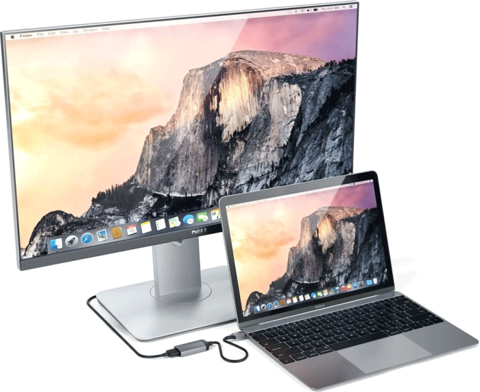Satechi - Satechi USB-C HDMI Adapter - Space Grå
