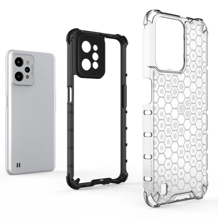 OEM - Realme C31 Skal Honeycomb Armored - Transparent