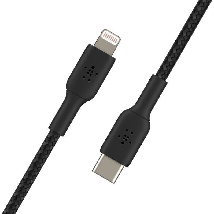 UTGATT1 - BELKIN Boost USB-C Till Lightning Kabel 2M - Svart