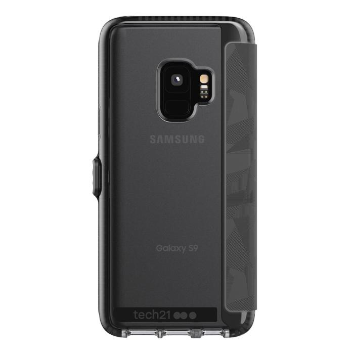 UTGATT5 - Tech21 Evo Wallet Samsung Galaxy S9 - Svart