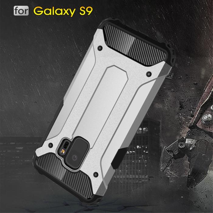 UTGATT4 - Hybrid Armor Mobilskal Samsung Galaxy S9 - Rose Gold