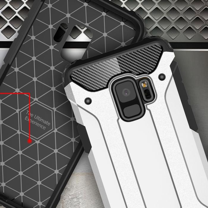 UTGATT4 - Hybrid Armor Mobilskal Samsung Galaxy S9 - Rose Gold
