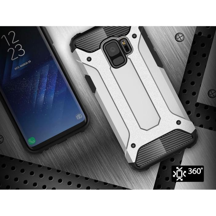 UTGATT4 - Hybrid Armor Mobilskal Samsung Galaxy S9 - Rose Gold