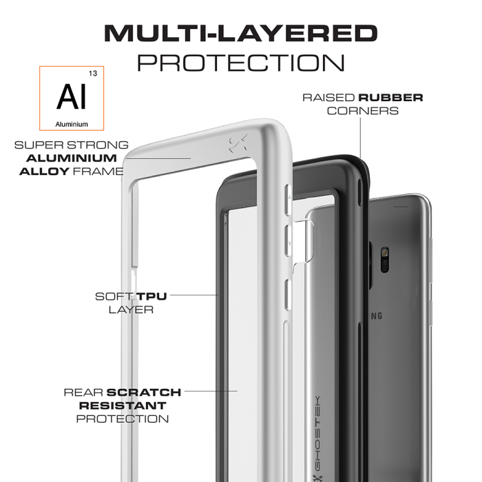 Ghostek - Ghostek Atomic Slim Skal till Samsung Galaxy S9 - Svart