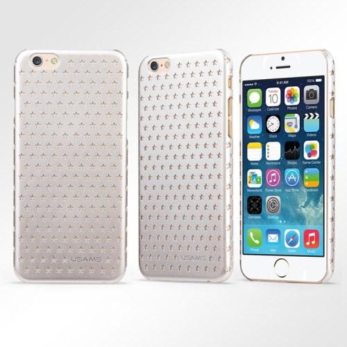 Usams Starry Series Baksideskal till Apple iPhone 6 / 6S (Silver) | 2353 | AlltMobil
