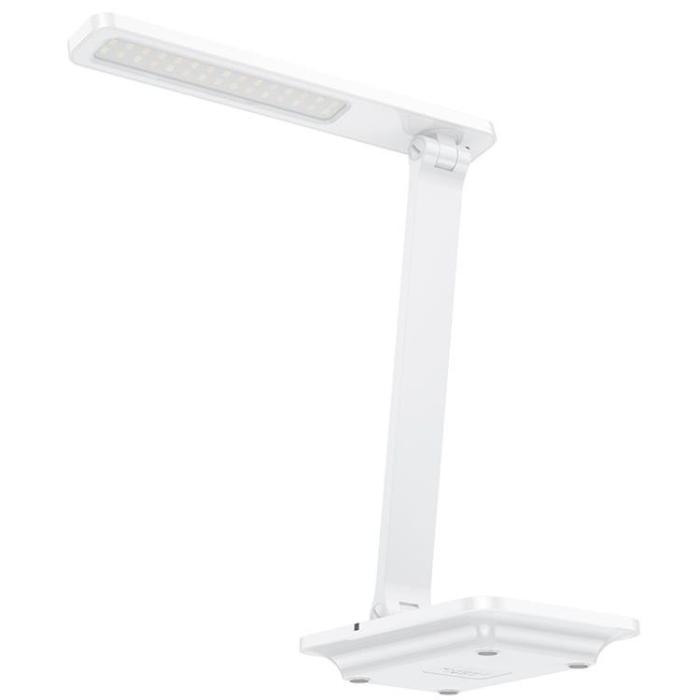 Hoco - Hoco Höjbar LED-Bordslampa HX11 - Vit